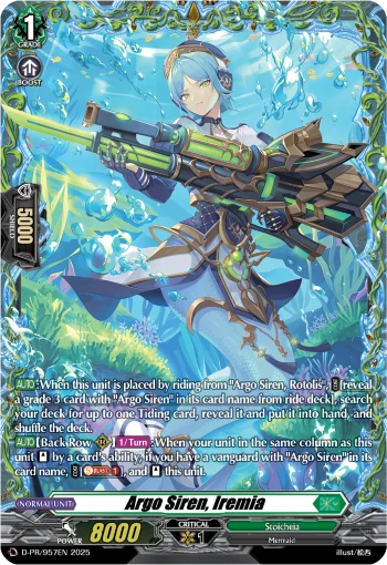 Argo Siren, Iremia