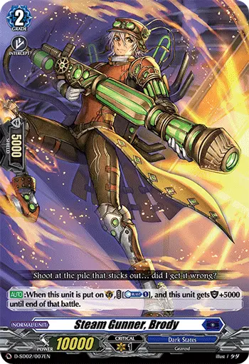 Steam Gunner, Brody