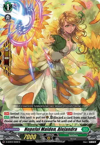 Hopeful Maiden, Alejandra