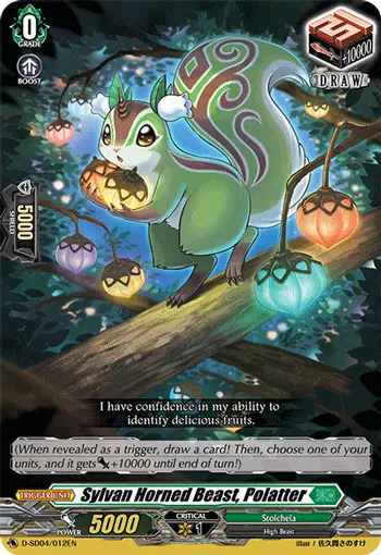 Sylvan Horned Beast, Polatter