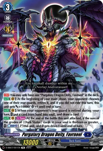 Purgatory Dragon Deity, Favrneel