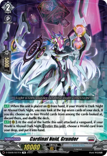 Caradinal Noid, Grunder