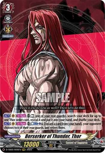 Berserker of Thunder, Thor