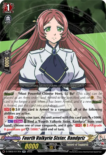 Fourth Valkyrie Sister, Randgriz