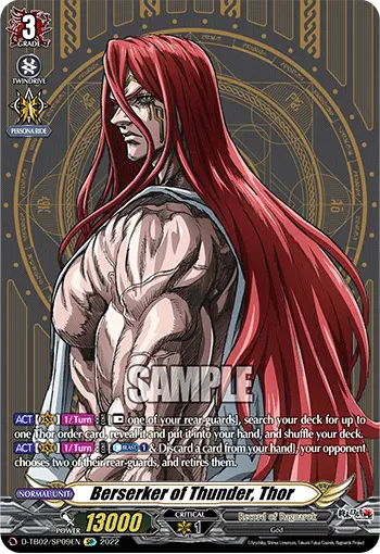 Berserker of Thunder, Thor