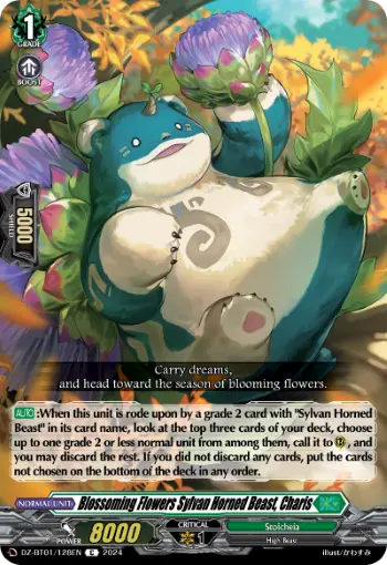 Blossoming Flowers Sylvan Horned Beast, Charis