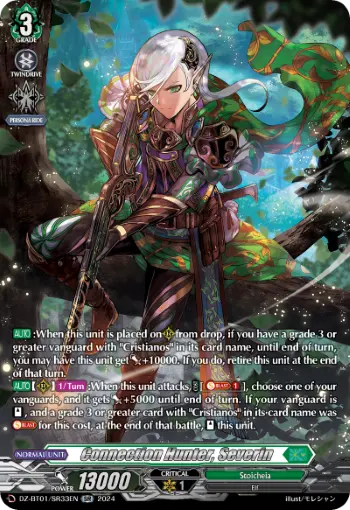 Connection Hunter, Severin