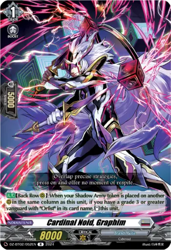 Cardinal Noid, Graphim