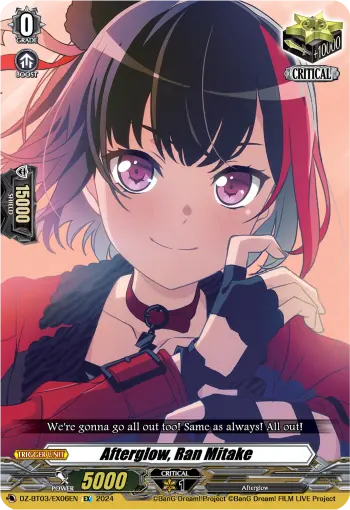 Afterglow, Ran Mitake