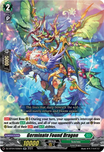 Germinate Found Dragon