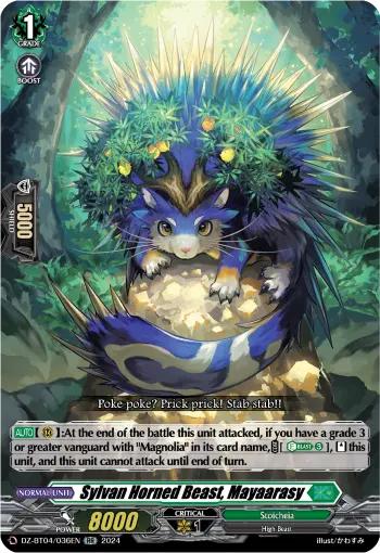 Sylvan Horned Beast, Mayaarasy