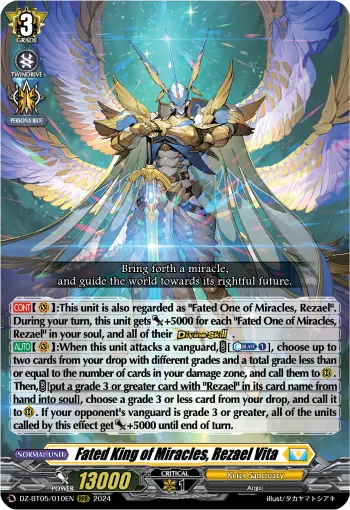 Fated King of Miracles, Rezael Vita