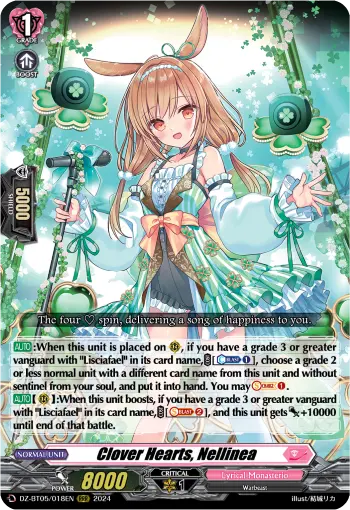 Clover Hearts, Nellinea