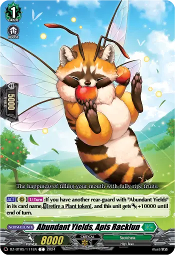 Abundant Yields, Apis Racklun
