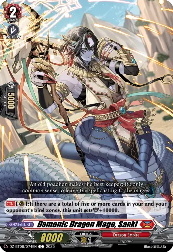 Demonic Dragon Mage, Sanki