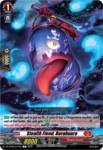 Stealth Fiend, Burabuura