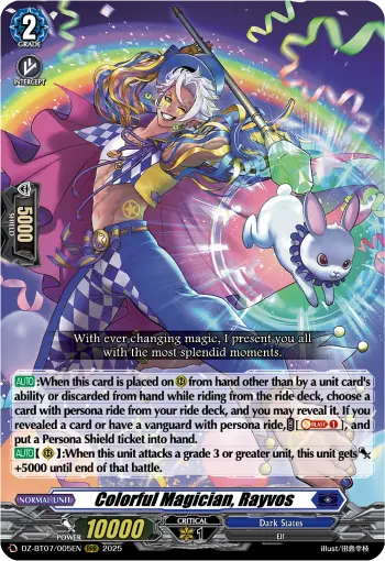 Colorful Magician, Rayvos