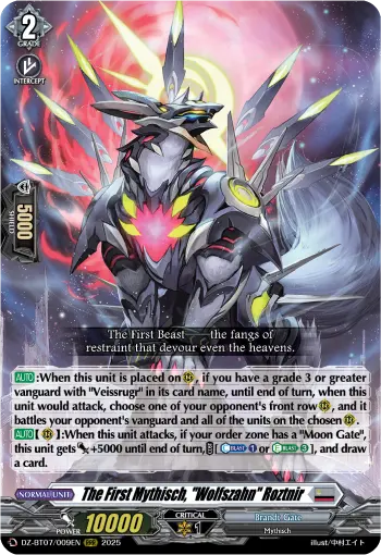 The First Mythisch, "Wolfszahn" Roztnir