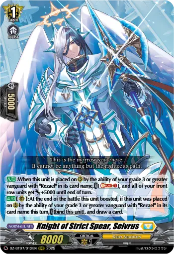 Knight of Strict Spear, Seivrus