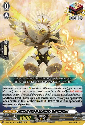 Spiritual King of Brightsky, Meridzanblia
