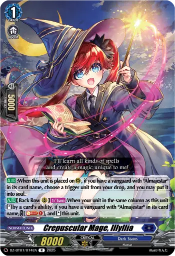 Crepuscular Mage, Illyllia