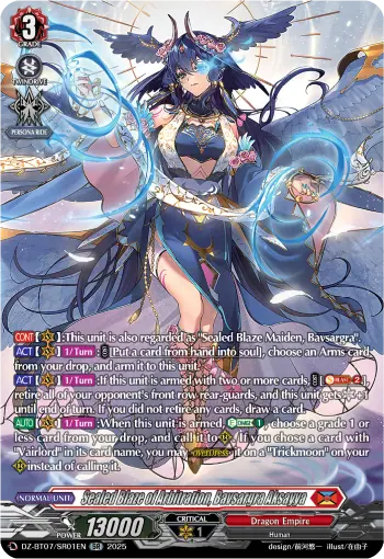 Sealed Blaze of Arbitration, Bavsargra Aksayya