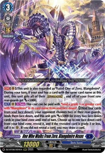One Who Walks From Zero, Blangdmire Nexus