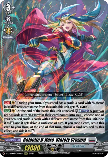 Galactic B-Hero, Stately Crozard