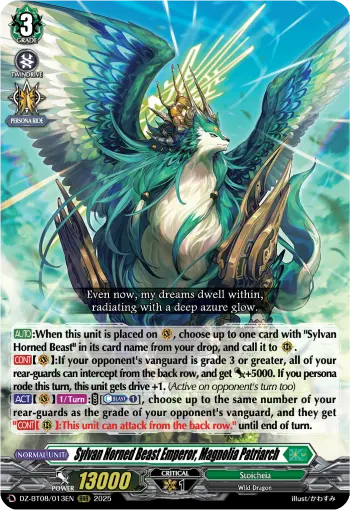 Sylvan Horned Beast Emperor, Magnolia Patriarch