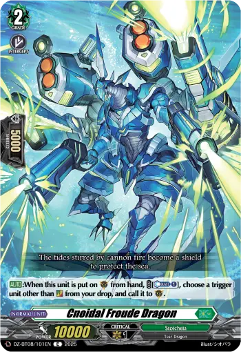 Cnoidal Froude Dragon