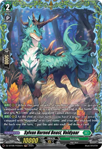 Sylvan Horned Beast, Voldyaar