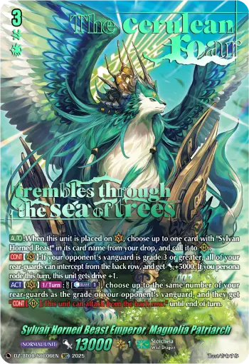 Sylvan Horned Beast Emperor, Magnolia Patriarch