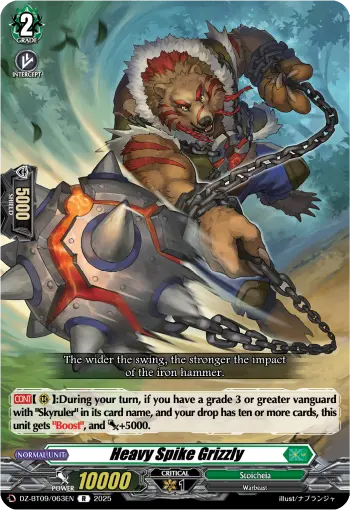 Heavy Spike Grizzly