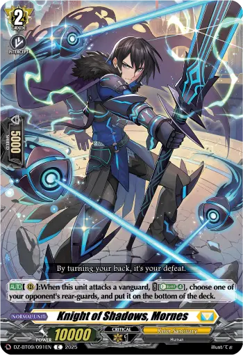 Knight of Shadows, Mornes