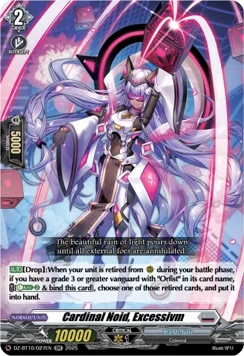Cardinal Noid, Excessivm