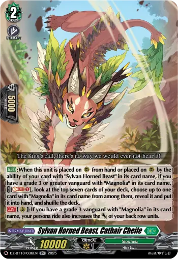 Sylvan Horned Beast, Cathair Cheile