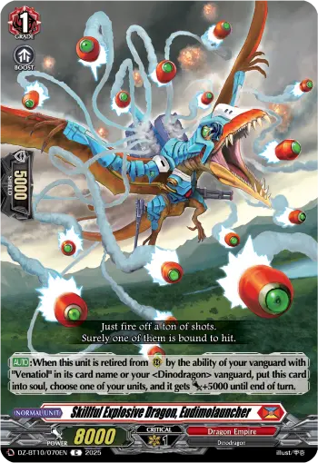Skillful Explosive Dragon, Eudimolauncher