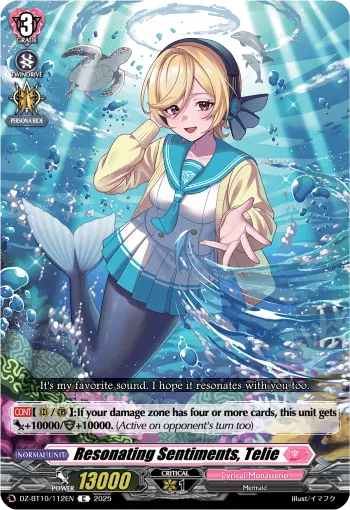 Resonating Sentiments, Telie