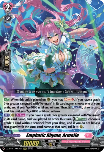 Emphatic Rhyme, Armelle