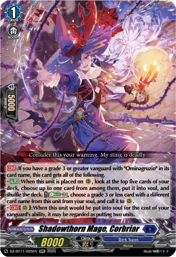 Shadowthorn Mage, Corbriar