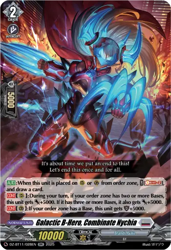 Galactic B-Hero, Combinate Nychia