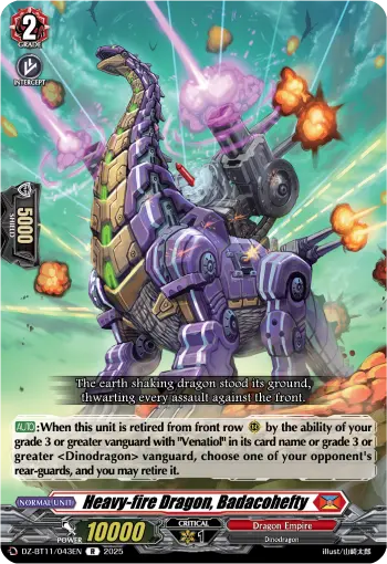 Heavy-fire Dragon, Badacohefty