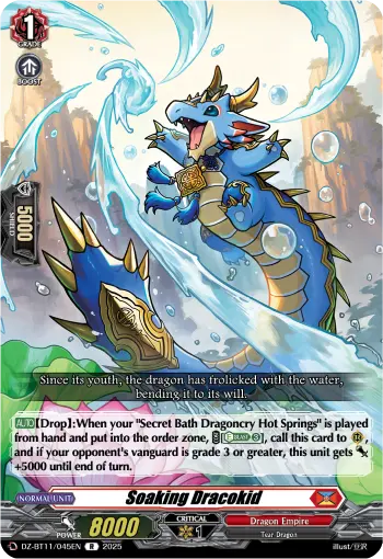 Soaking Dracokid