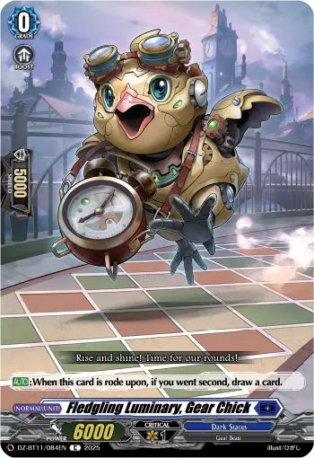 Fledgling Luminary, Gear Chick