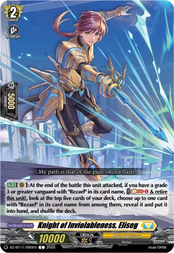 Knight of Inviolableness, Eliseg