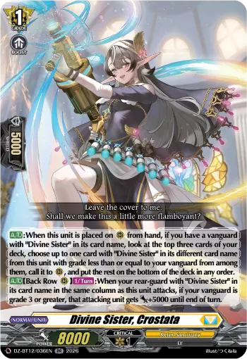 Divine Sister, Crostata