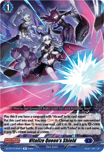 Vitalize Queen's Shield