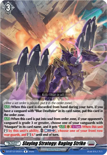 Slaying Strategy: Raging Strike
