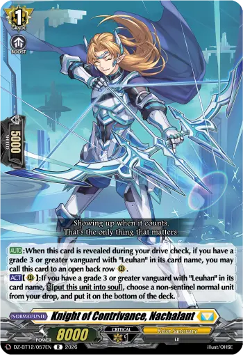 Knight of Contrivance, Nachalant