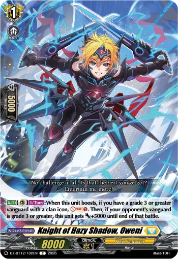 Knight of Hazy Shadow, Oweni